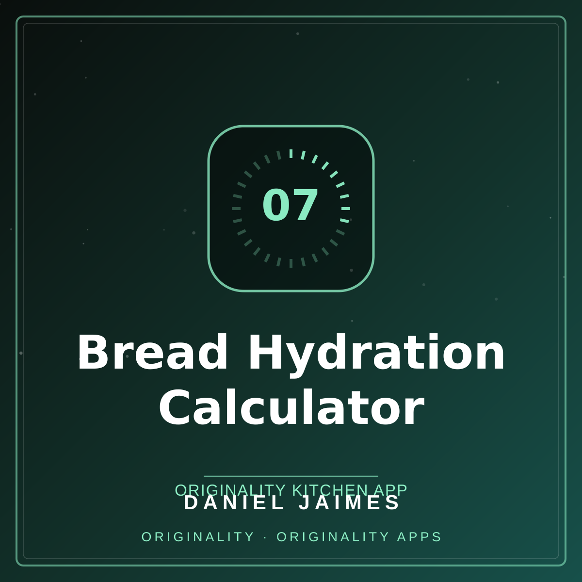Bread Hydration Calculator — Originality Kitchen App