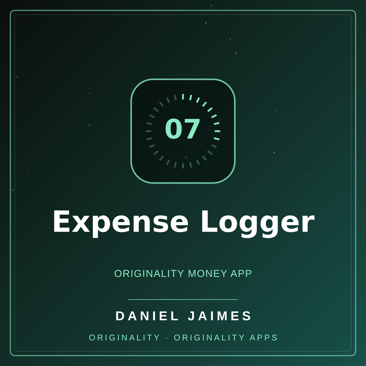 Expense Logger — Originality Money App