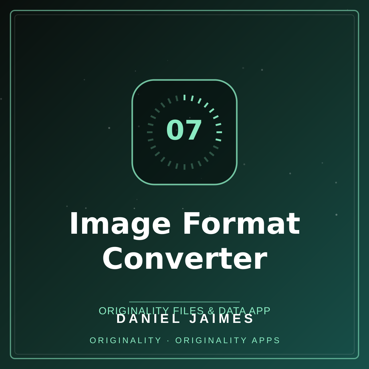 Image Format Converter — Originality Files & Data App
