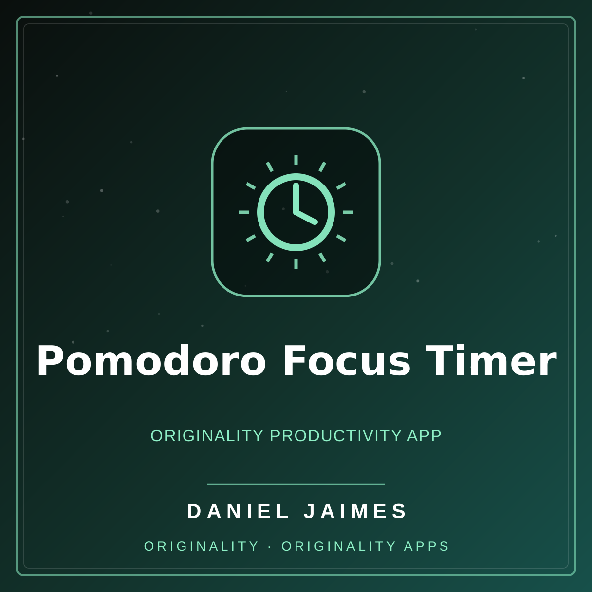 Pomodoro Focus Timer — Originality Productivity App