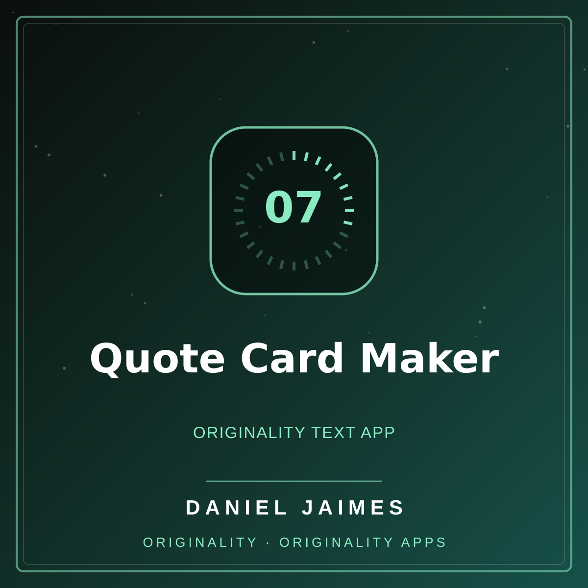 Quote Card Maker — Originality Text App
