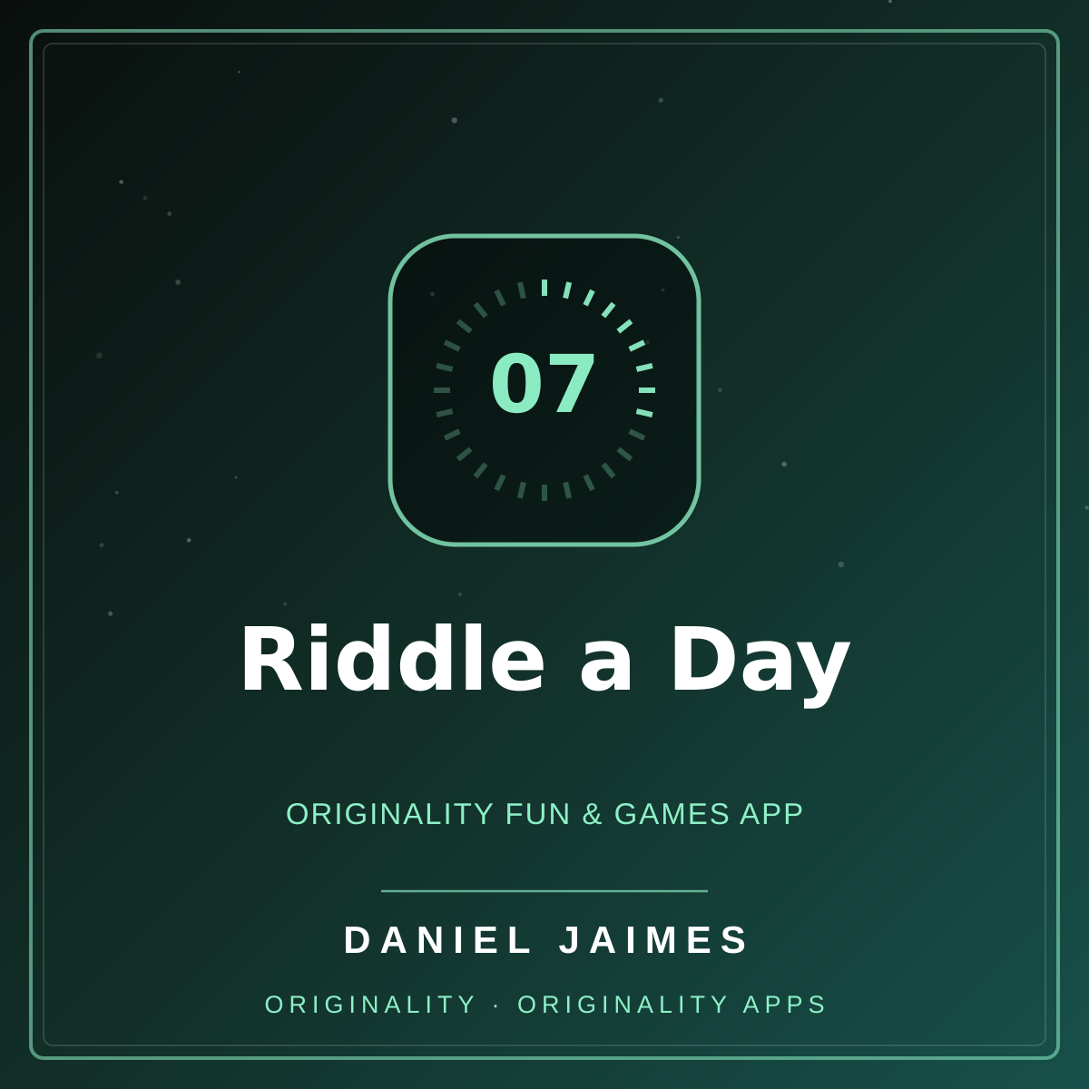 Riddle a Day — Originality Fun & Games App