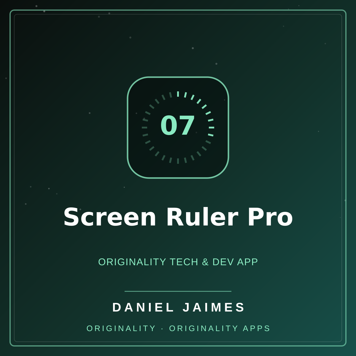 Screen Ruler Pro — Originality Tech & Dev App