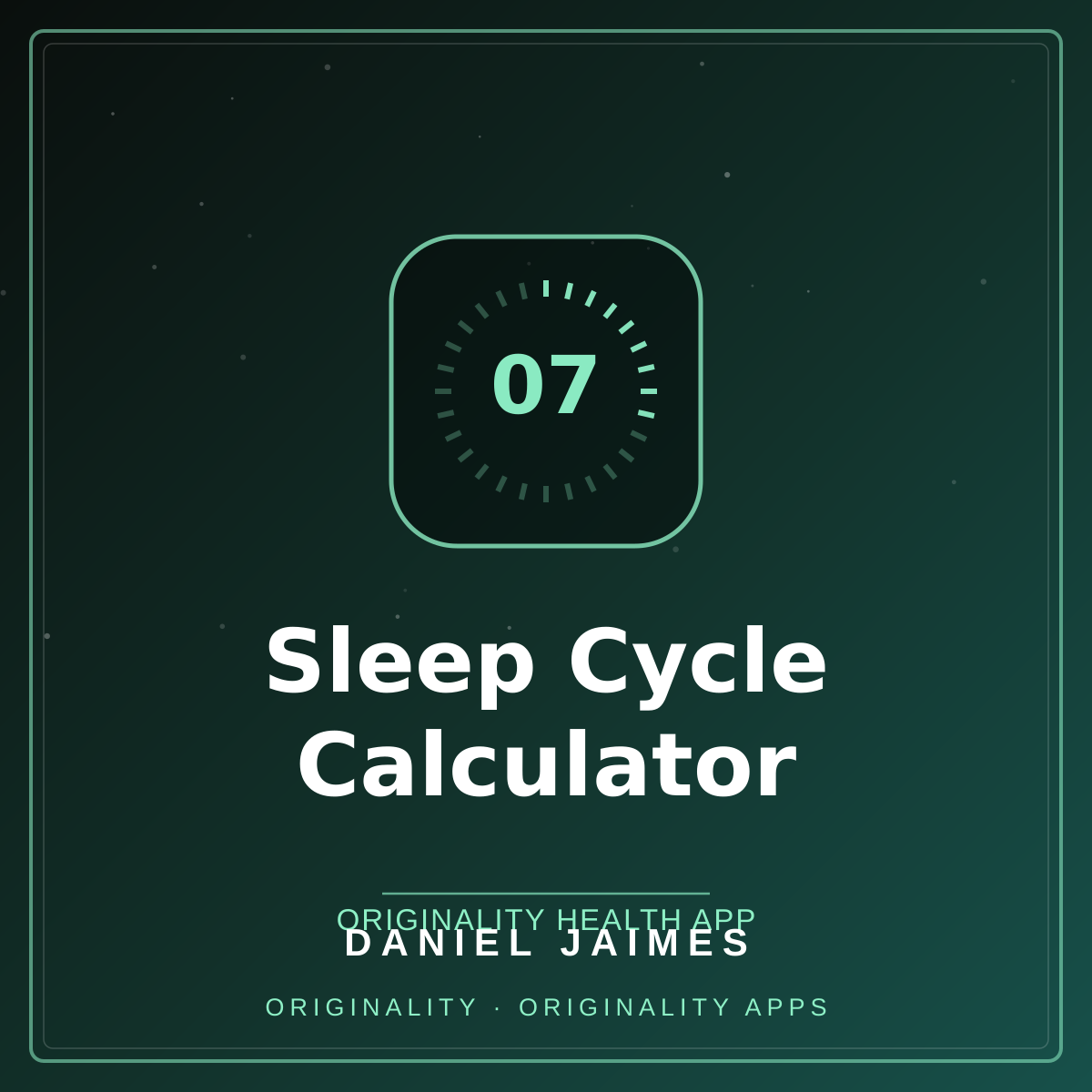 Sleep Cycle Calculator — Originality Health App