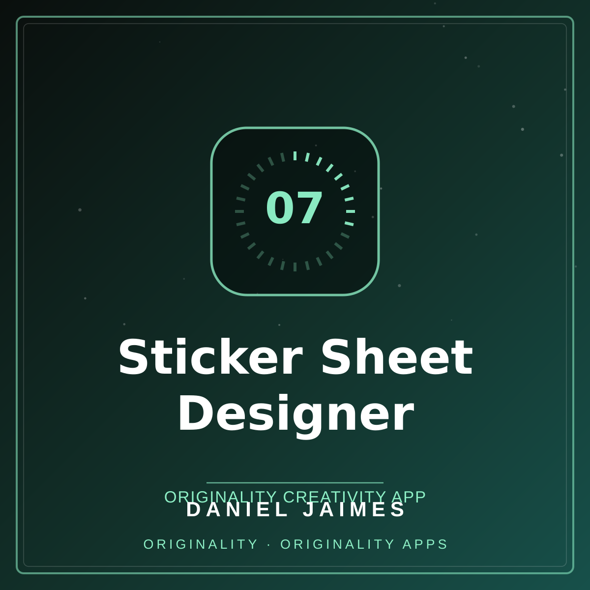 Sticker Sheet Designer — Originality Creativity App
