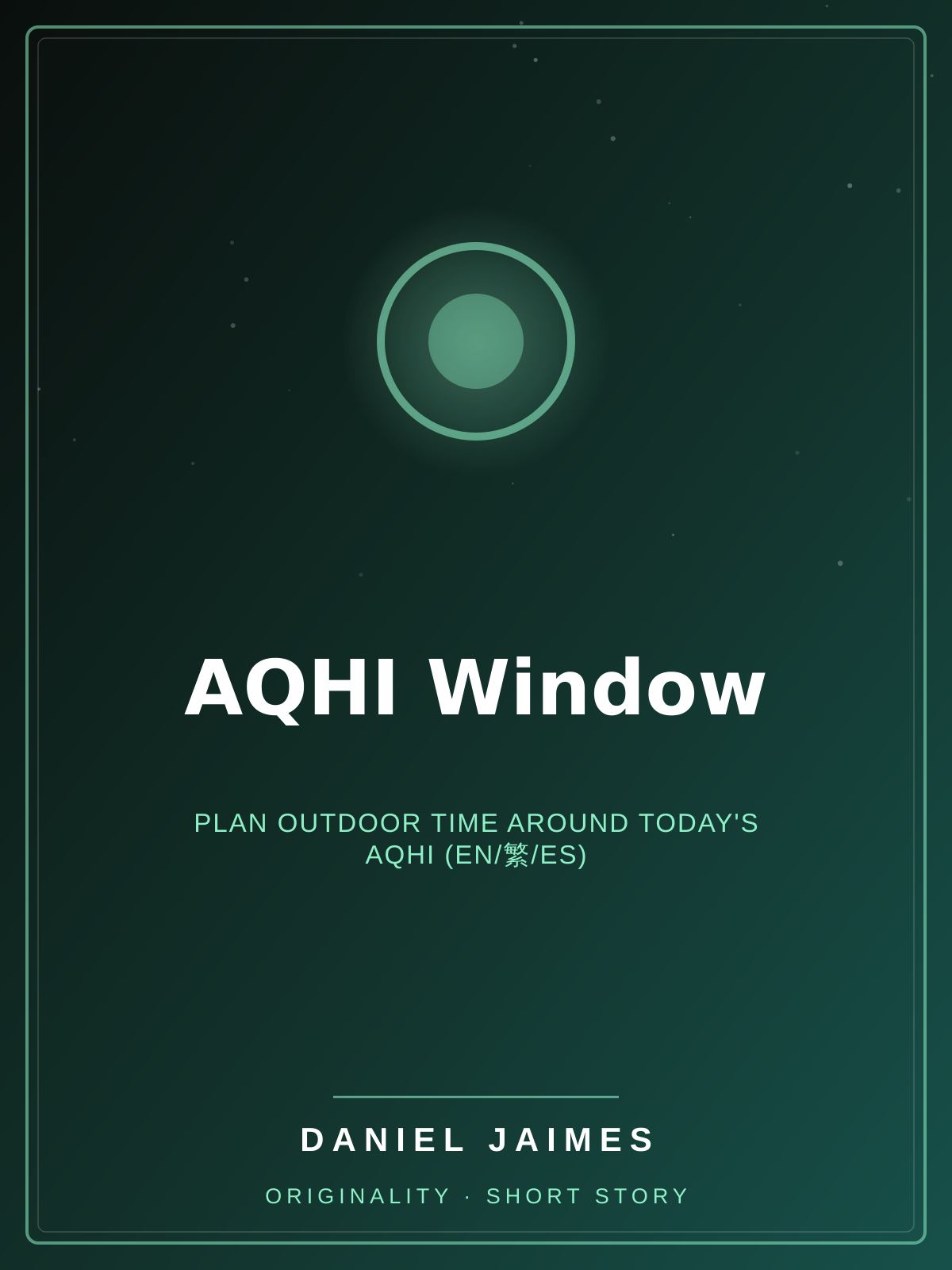 AQHI Window — Plan outdoor time around today's AQHI (EN/繁/ES)