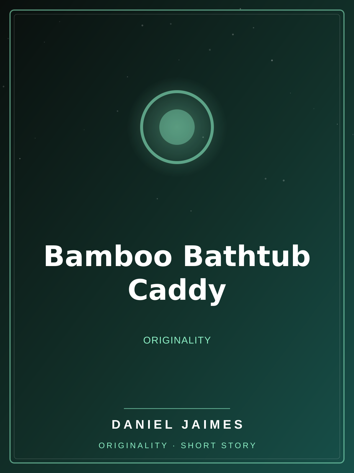 Bamboo Bathtub Caddy — Originality