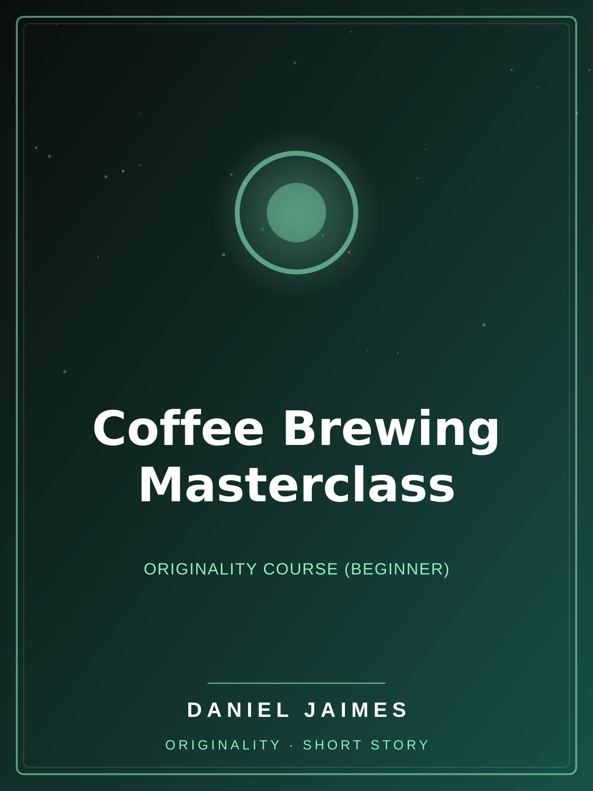 Coffee Brewing Masterclass — Originality Course (Beginner)