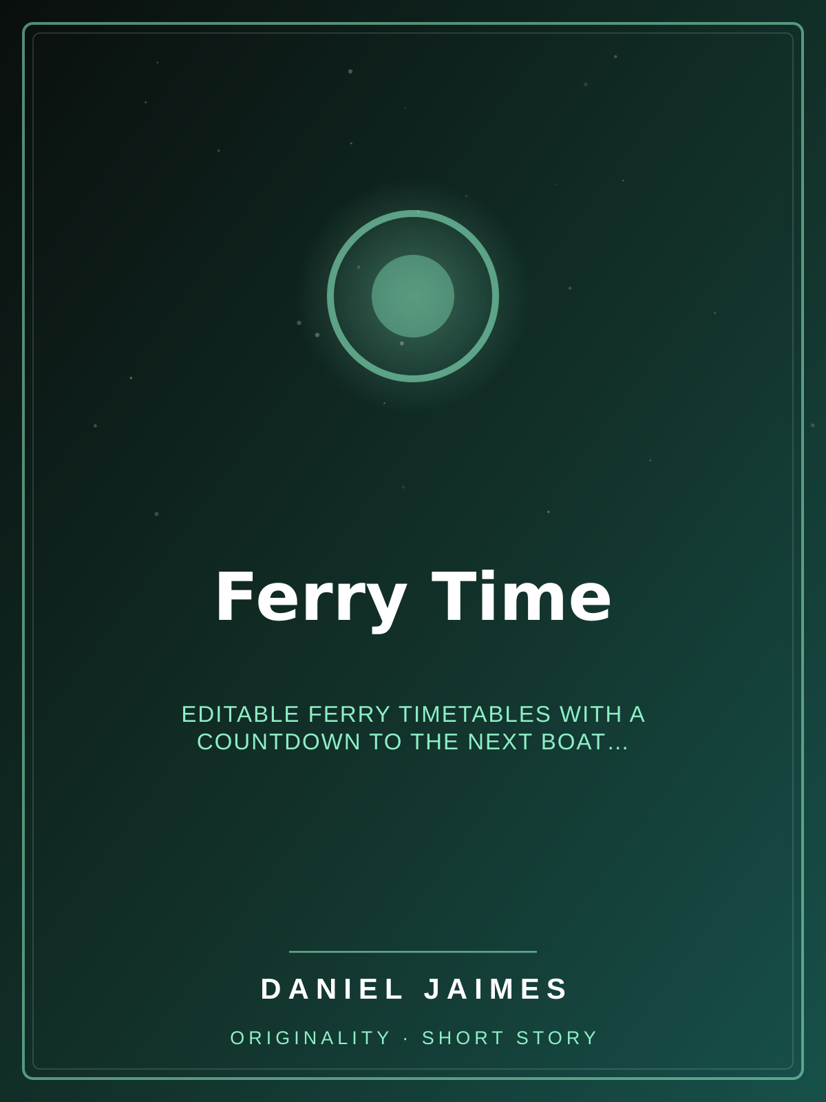 Ferry Time — Editable ferry timetables with a countdown to the next boat (EN/繁/ES)