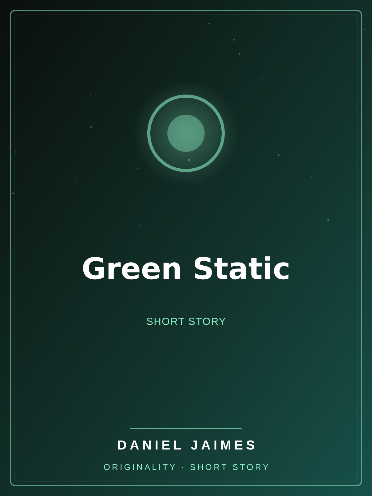 Green Static — Illustrated Short Story