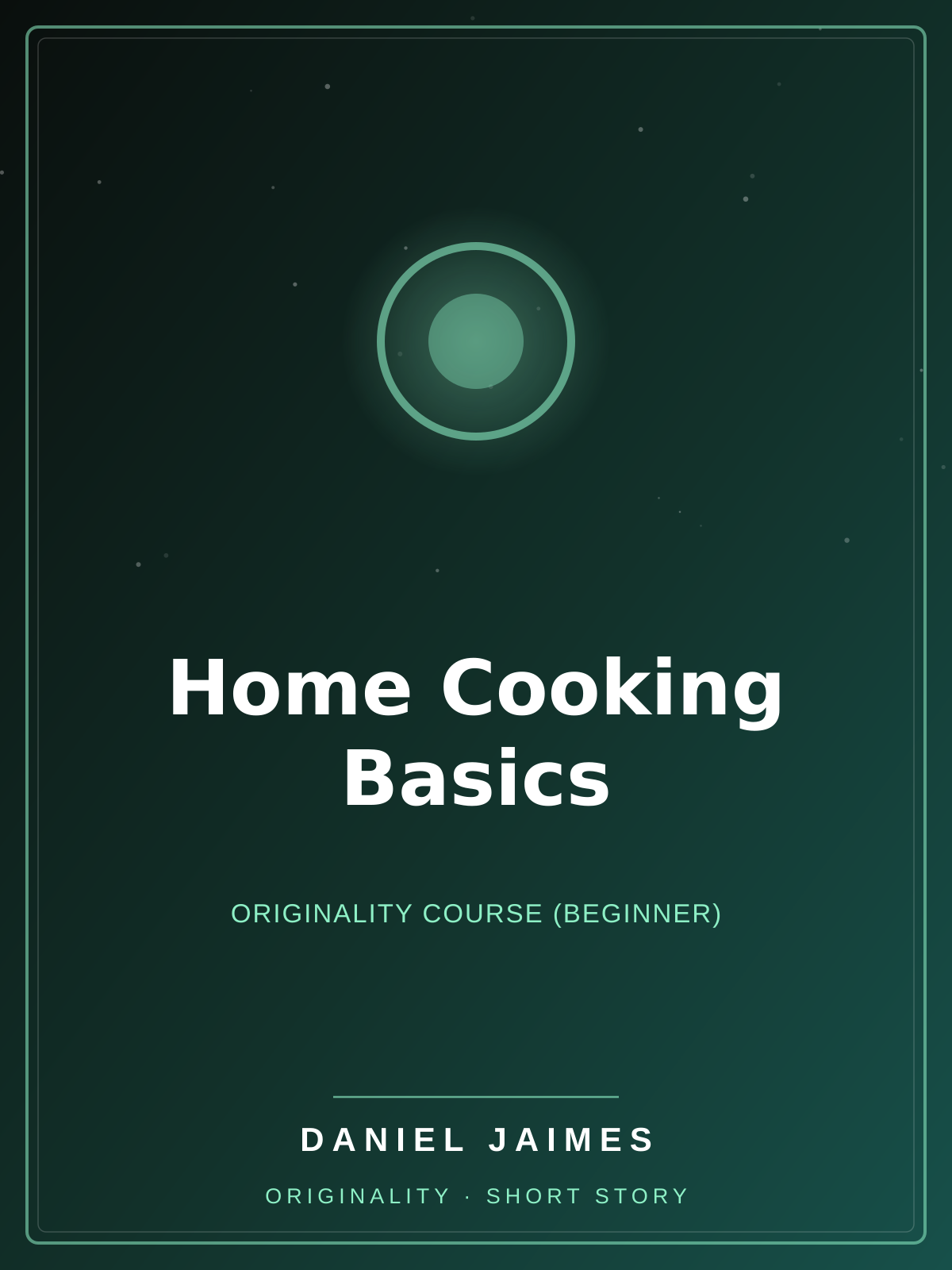 Home Cooking Basics — Originality Course (Beginner)