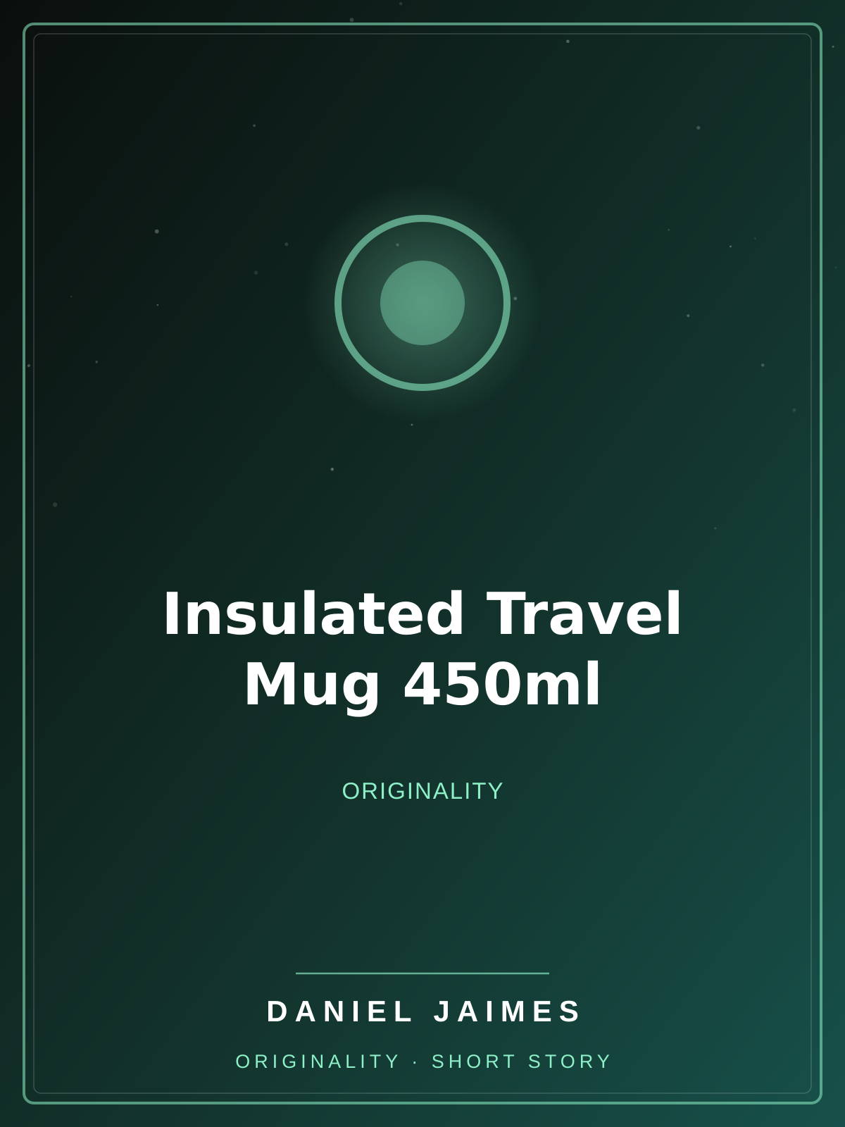 Insulated Travel Mug 450ml — Originality