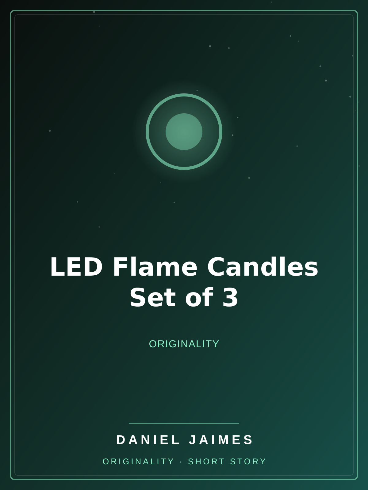 LED Flame Candles Set of 3 — Originality