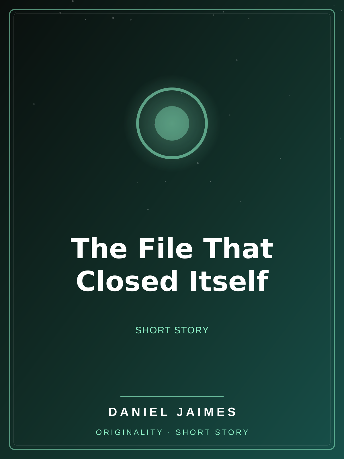 The File That Closed Itself — Illustrated Short Story