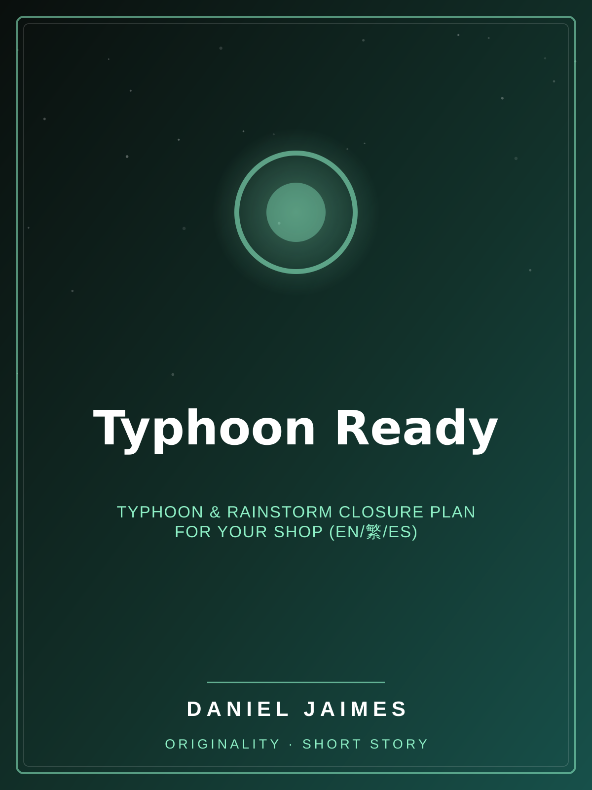 Typhoon Ready — Typhoon & rainstorm closure plan for HK small businesses (EN/繁/ES)